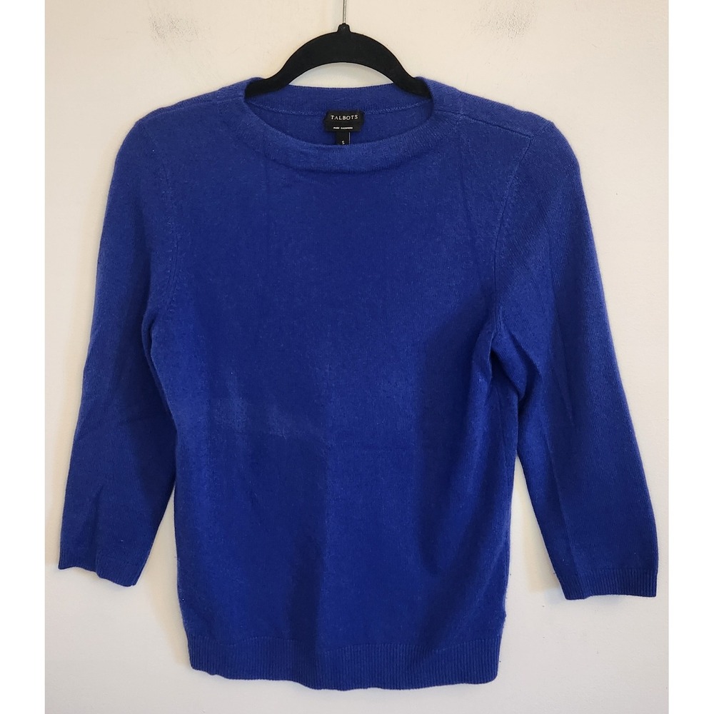 Talbots Royal Blue Crewneck Sweater
